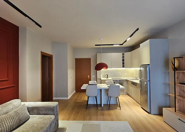 Tam Skanderbeg Square One Bedroom W Veranda 公寓 *